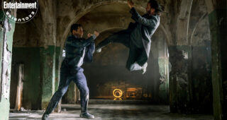 Photo Keanu Reeves, Jonathan Groff