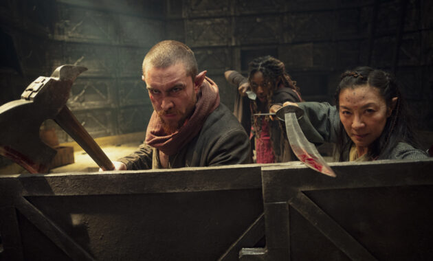 The Witcher: Blood Origin : Photo Laurence O'Fuarain, Sophia Brown, Michelle Yeoh