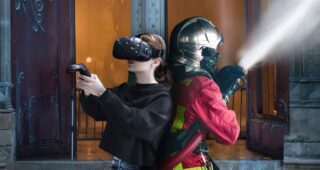 Notre-Dame brûle : photo jeu VR