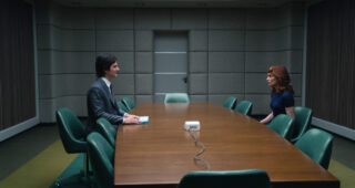 Severance : Photo Adam Scott, Britt Lower