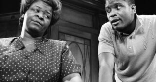 Sidney Poitier : photo, Claudia McNeil, Un raisin au soleil