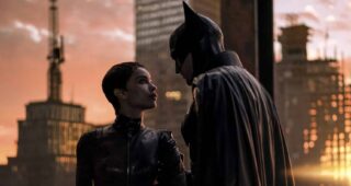 The Batman : Photo Robert Pattinson, Zoë Kravitz