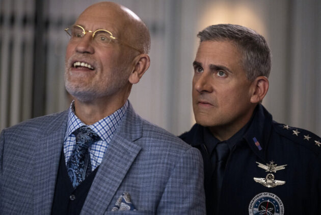 John Malkovich : photo, Space Force, Steve Carell