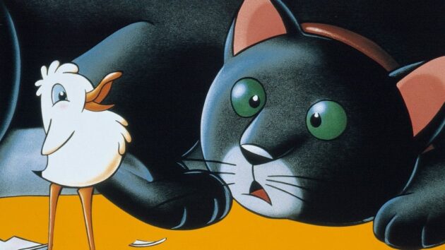 La mouette et le chat : photo