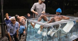 Photo Steve-O, Jason Acuna, Johnny Knoxville, Zach Holmes, Eric Manaka