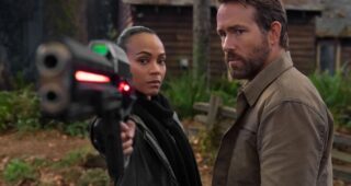 The Adam Project : photo, Ryan Reynolds, Zoe Saldana