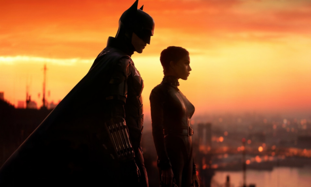 The Batman : photo, Robert Pattinson, Zoë Kravitz