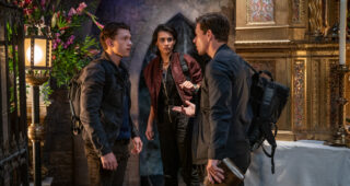 Uncharted : photo, Sophia Taylor Ali, Tom Holland, Mark Wahlberg