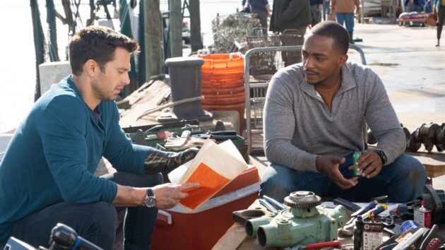 Falcon et le Soldat de l'Hiver : photo, Anthony Mackie, Sebastian Stan