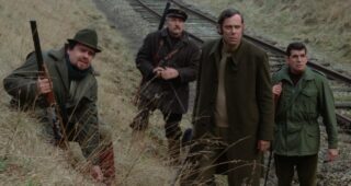 La Traque : photo, Michel Constantin, Jean-Luc Bideau, Michael Lonsdale