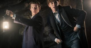 Les Animaux fantastiques : Les Secrets de Dumbledore : Photo Eddie Redmayne, Callum Turner