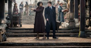 Les Animaux fantastiques : Les Secrets de Dumbledore : Photo Jessica Williams, Callum Turner