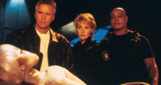 Stargate SG-1 : photo, Richard Dean Anderson, Christopher Judge, Amanda Tapping