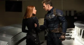 Captain America : Civil War : Photo Scarlett Johansson, Chris Evans