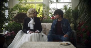 Flux Gourmet : Photo Asa Butterfield, Gwendoline Christie