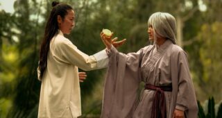 Photo Li Jing, Michelle Yeoh