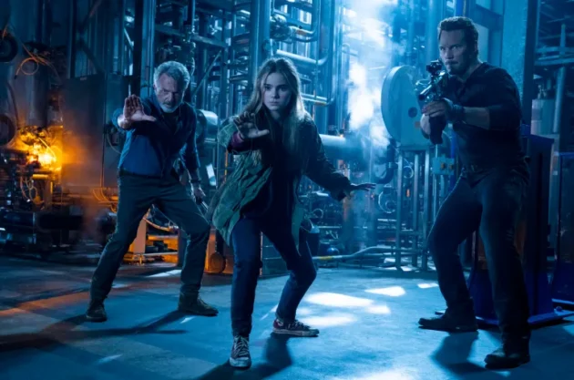 Jurassic World : Le Monde d'après : Photo Sam Neill, Isabella Sermon, Chris Pratt