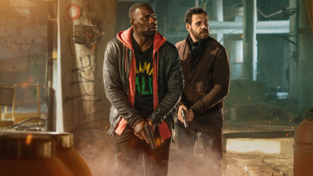 Loin du Périph : photo, Laurent Lafitte, Omar Sy