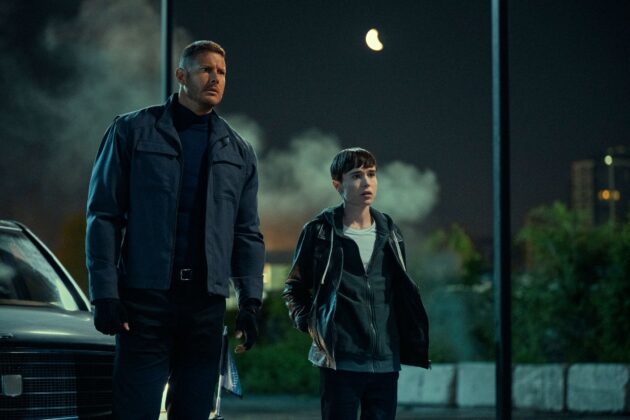 Umbrella Academy : photo, Elliot Page, Tom Hopper