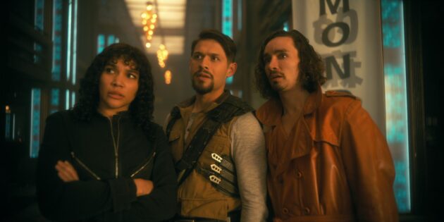 Umbrella Academy : photo, Emmy Raver-Lampman, David Castañeda, Robert Sheehan