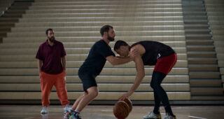 Le Haut du panier : photo Adam Sandler, Juancho Hernangomez