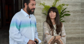 Le Haut du panier : photo Adam Sandler, María Botto