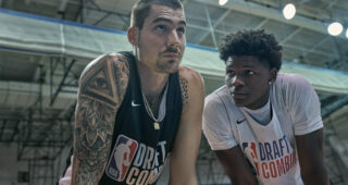 Le Haut du panier : photo Juancho Hernangomez, Anthony Edwards