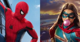 Miss Marvel : Photo Spider-Man et Miss Marvel