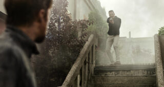 The Gray Man : photo Ryan Gosling, Chris Evans