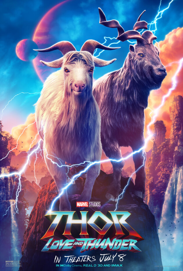 Thor : Love and Thunder : Affiche US