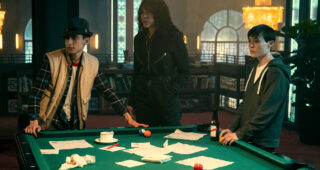 Umbrella Academy : photo, Elliot Page, Aidan Gallagher, Emmy Raver-Lampman
