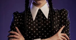 Wednesday : photo Jenna Ortega