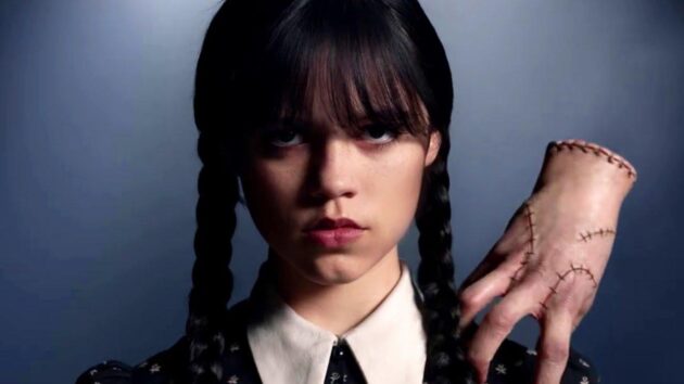 Wednesday : photo Jenna Ortega