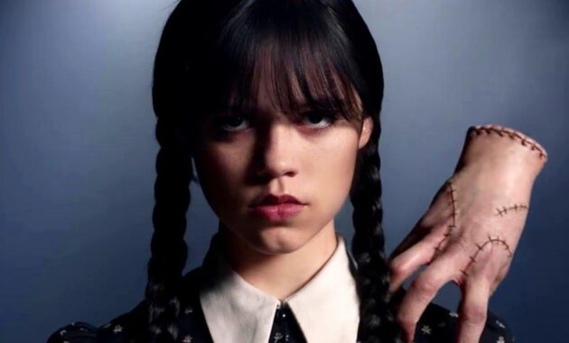 Wednesday : photo Jenna Ortega