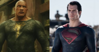 Black Adam : photo, Henry Cavill, Dwayne Johnson