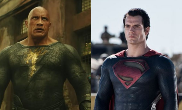 Black Adam : photo, Henry Cavill, Dwayne Johnson