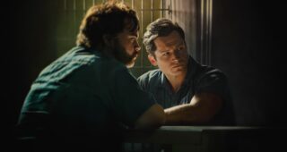 Black Bird : Photo Paul Walter Hauser, Taron Egerton