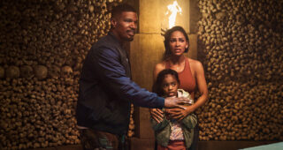 Day Shift : photo Jamie Foxx, Meagan Good, Zion Broadnax