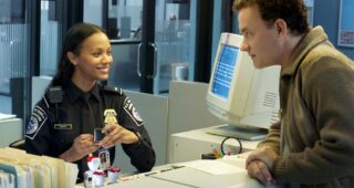 Le Terminal : photo, Tom Hanks, Zoe Saldana