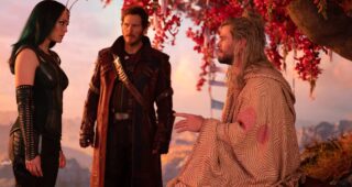 Thor : Love and Thunder : photo, Chris Pratt, Chris Hemsworth, Pom Klementieff