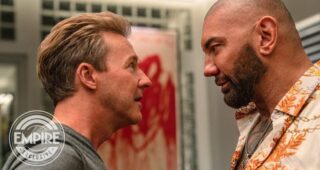 A couteaux tirés 2 : photo, Dave Bautista, Edward Norton