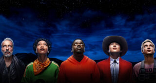 Photo Michael Wincott, Keke Palmer, Daniel Kaluuya, Steven Yeun, Brandon Perea