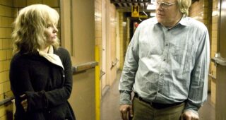 Synecdoche, New York : photo, Philip Seymour Hoffman, Jennifer Jason Leigh