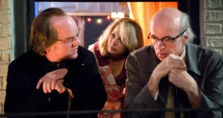 Synecdoche, New York : photo, Philip Seymour Hoffman, Michelle Williams, Larry David