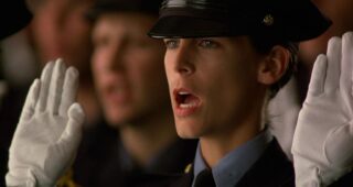 Blue steel : Jamie Lee Curtis