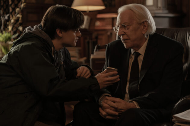 Mr. Harrigan’s Phone : photo, Donald Sutherland, Jaeden Martell