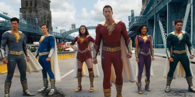 Shazam ! Fury of the Gods : photo, Zachary Levi, Meagan Good, Michelle Borth, D.J. Cotrona, Adam Brody