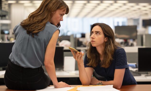 She Said : Photo Carey Mulligan, Zoe Kazan
