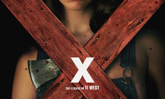 X : Affiche française
