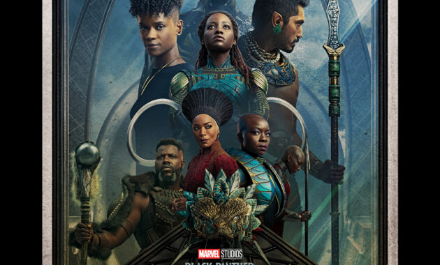 Black Panther : Wakanda Forever : Affiche US 4Dx